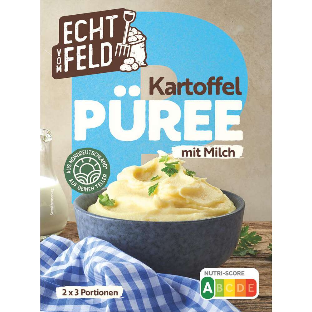 Kartoffelpüree mit Milch - Mecklenburgerküche