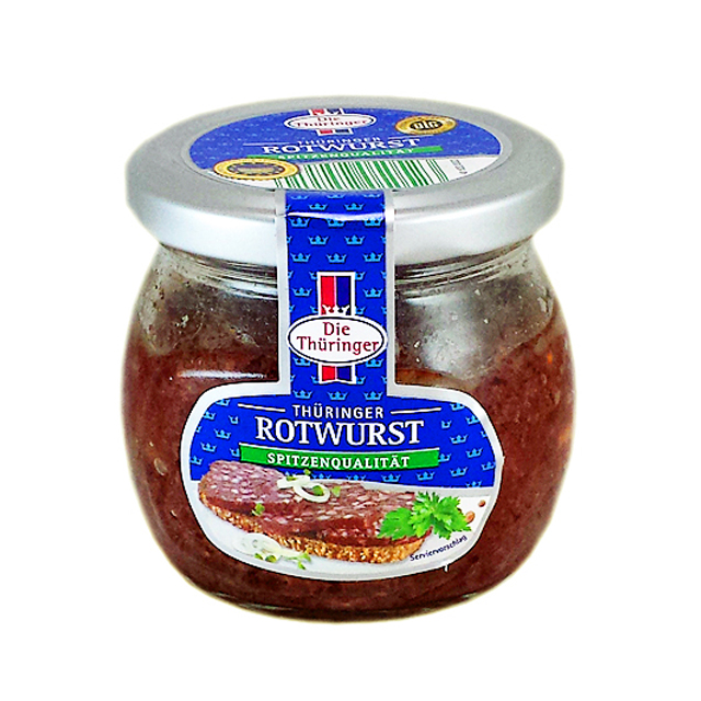 Thüringer Rotwurst im Glas 300g