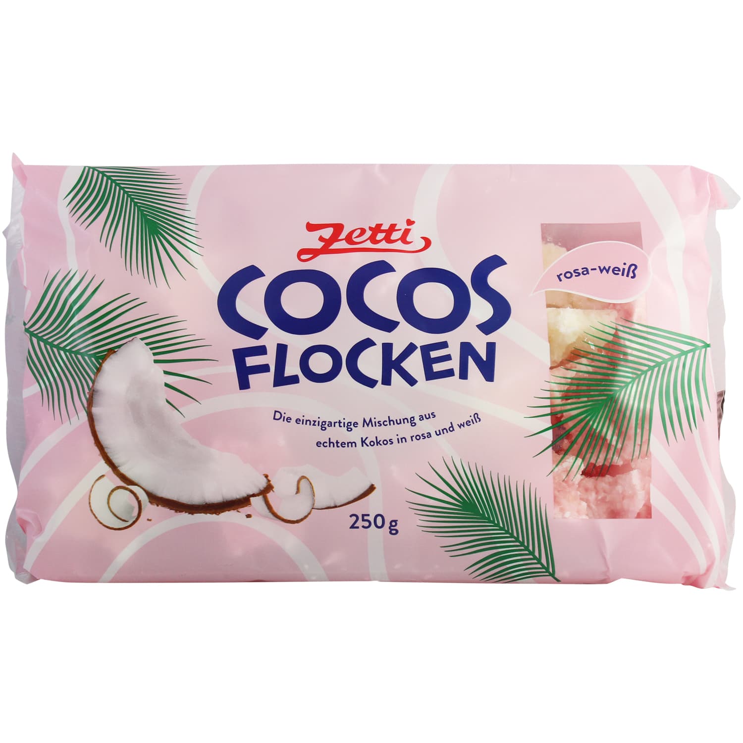 Cocosflocken rosa-weiß (Zetti)