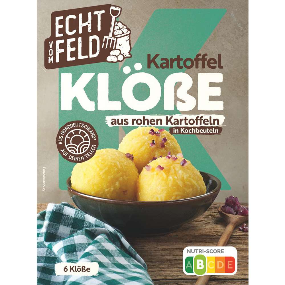 Kartoffelklöße, roh - Mecklenburgerküche