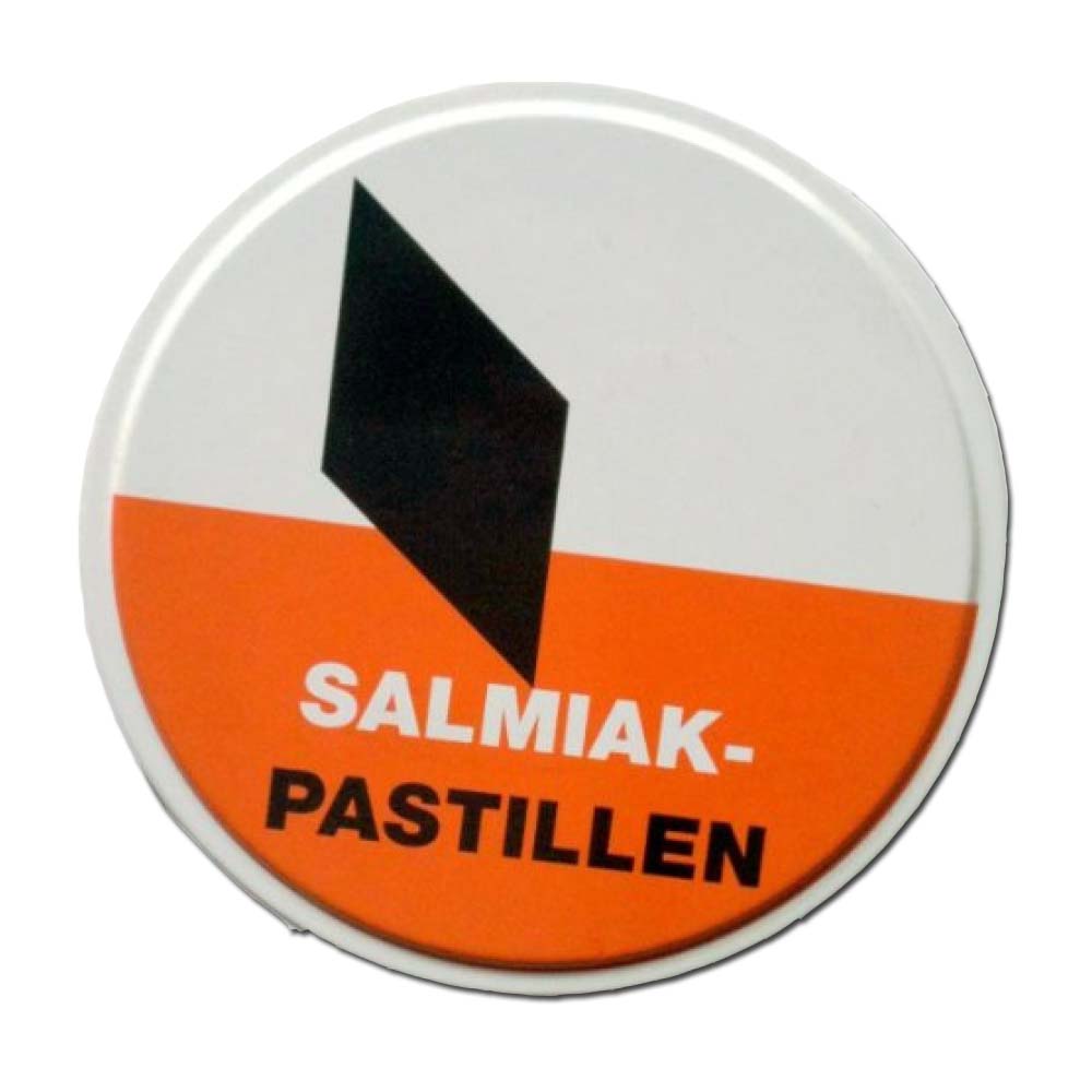 Salmiak - Pastillen EXTRA STARK - Erwachsenenlakritz ( DDR )