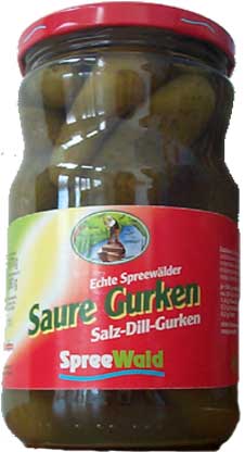 Spreewald-Feldmann Salz-Dill-Gurken