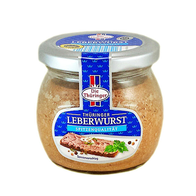 Thüringer Leberwurst im Glas 300g