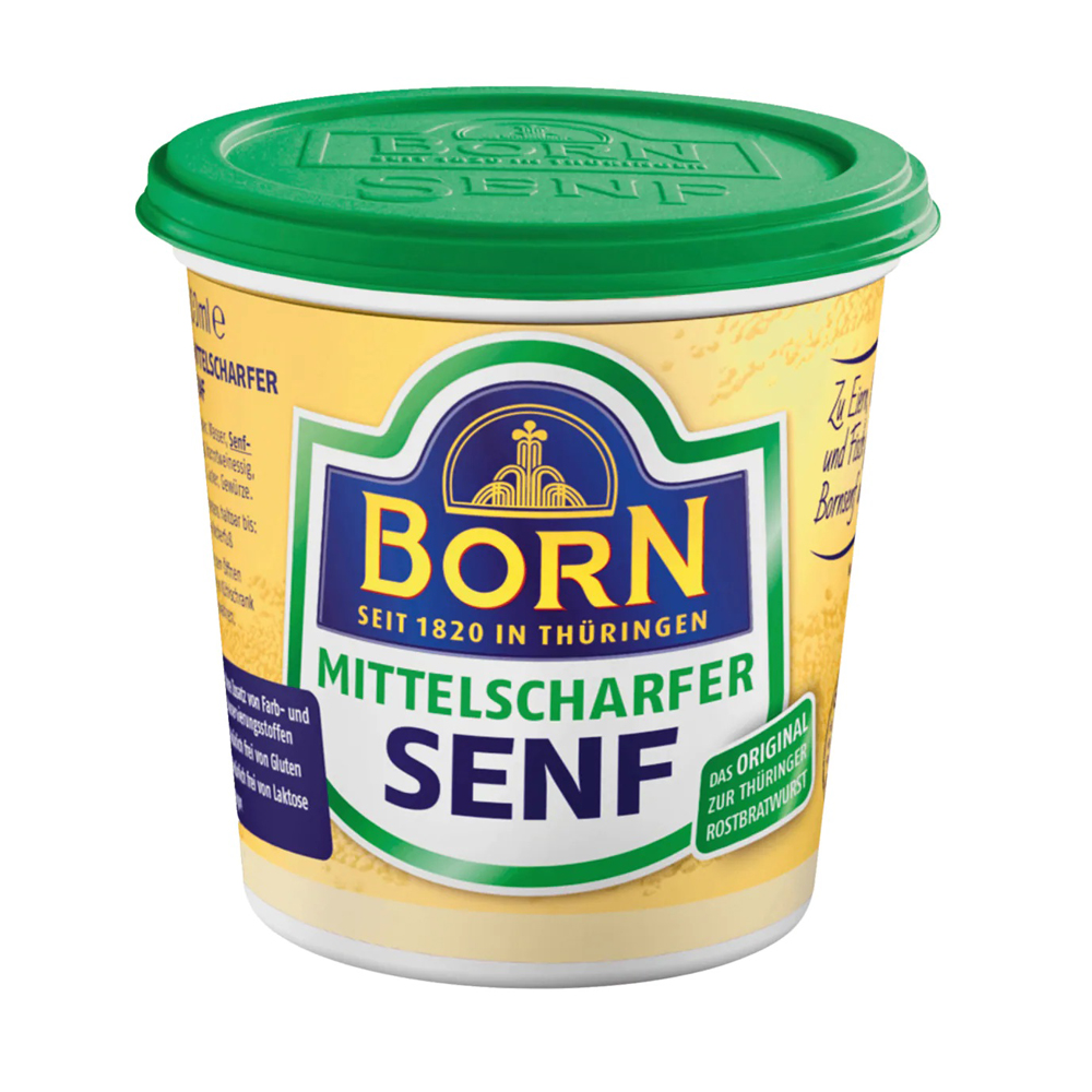 Born Senf - mittelscharf