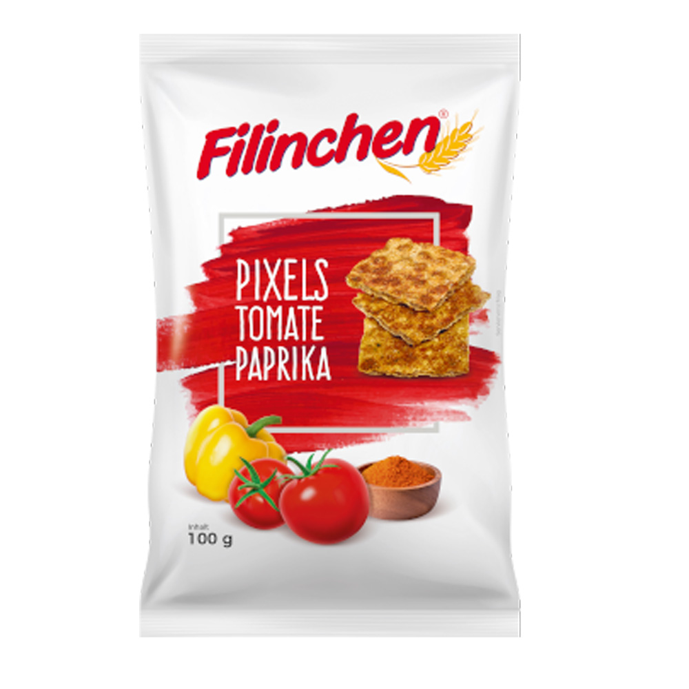 Filinchen Pixels Tomate-Paprika