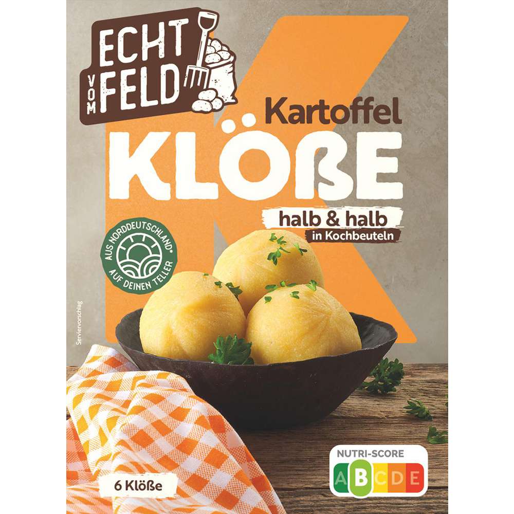 Kartoffelklöße, halb & halb - Mecklenburgerküche