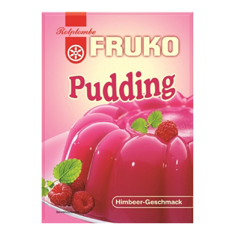Fruko Puddingpulver - Himbeere (Rotplombe)