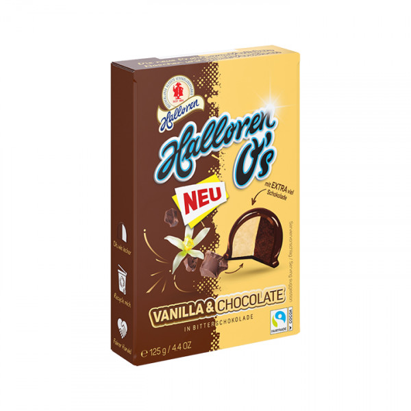 "Neu" Halloren Kugeln O´s Vanilla & Chocolate