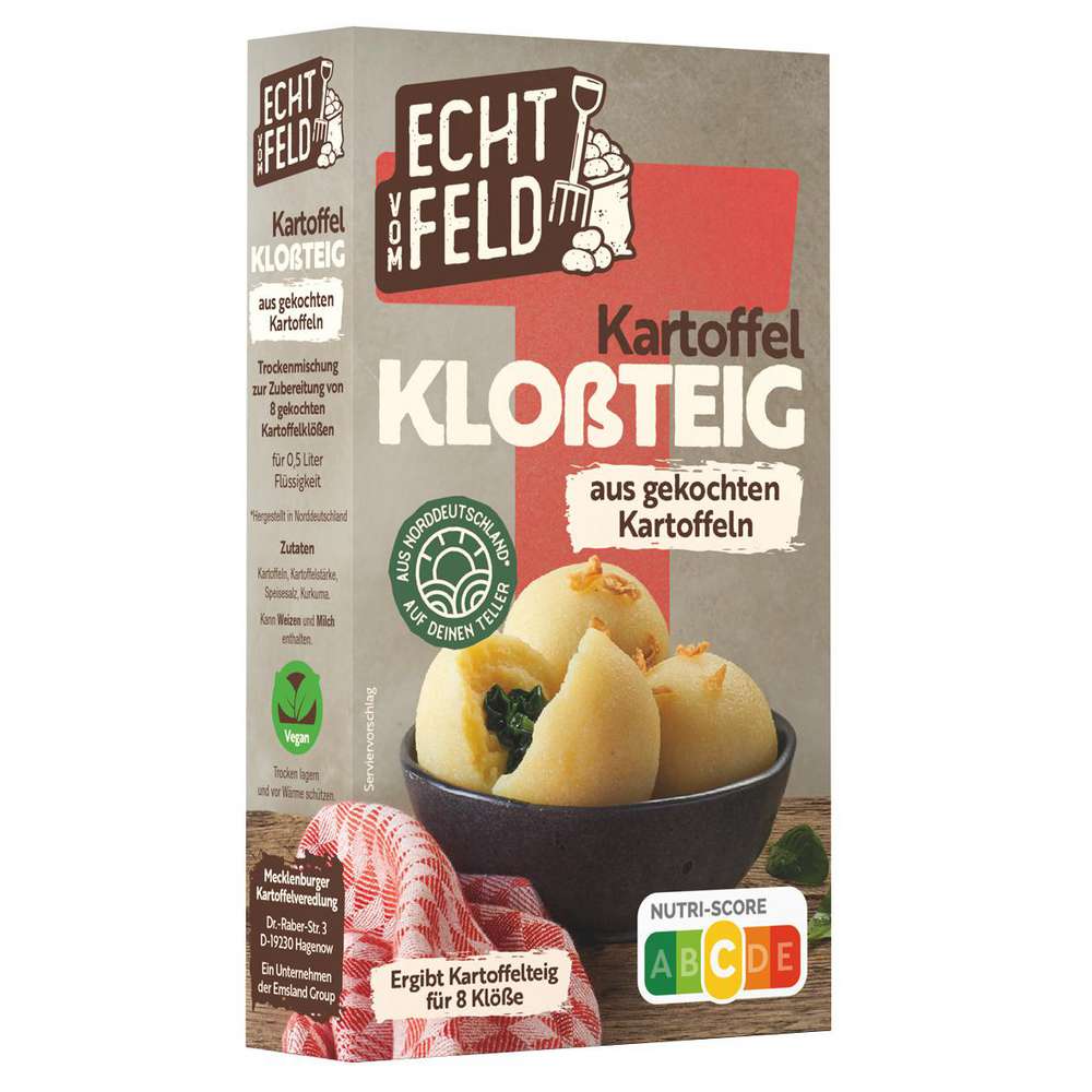 Kartoffelteig für Klöße aus Kartoffeln - Mecklenburgerküche