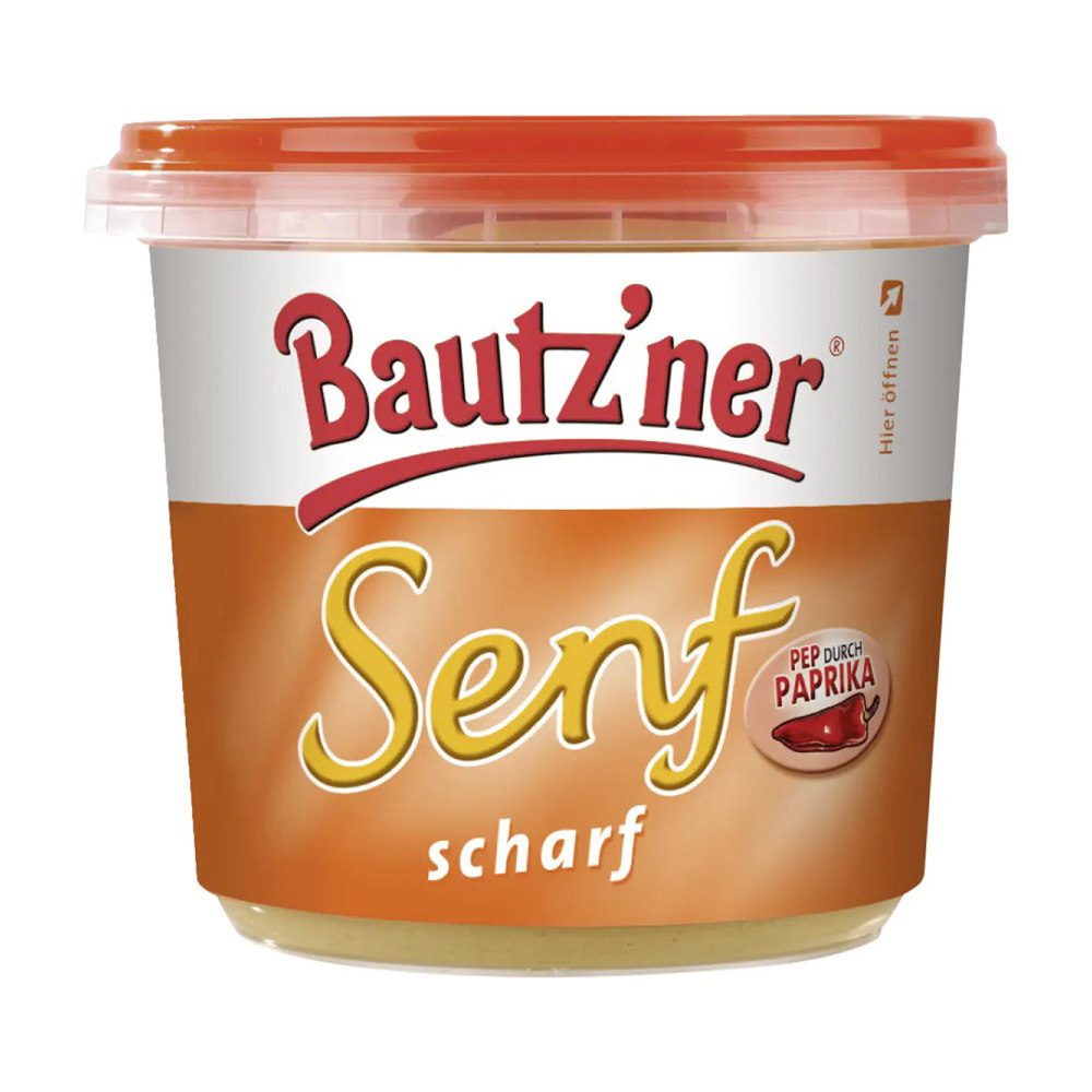 Bautzner Senf - scharf, 200 ml