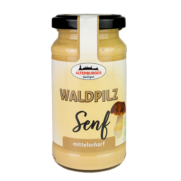 Waldpilz Senf (Altenburger), 200ml Glas