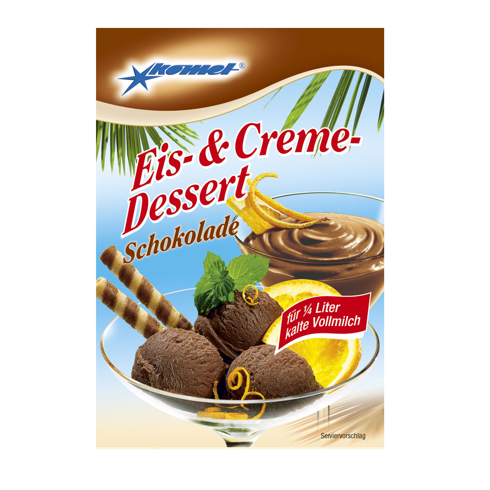Eis- und Creme-Dessert - Schokolade (Komet)