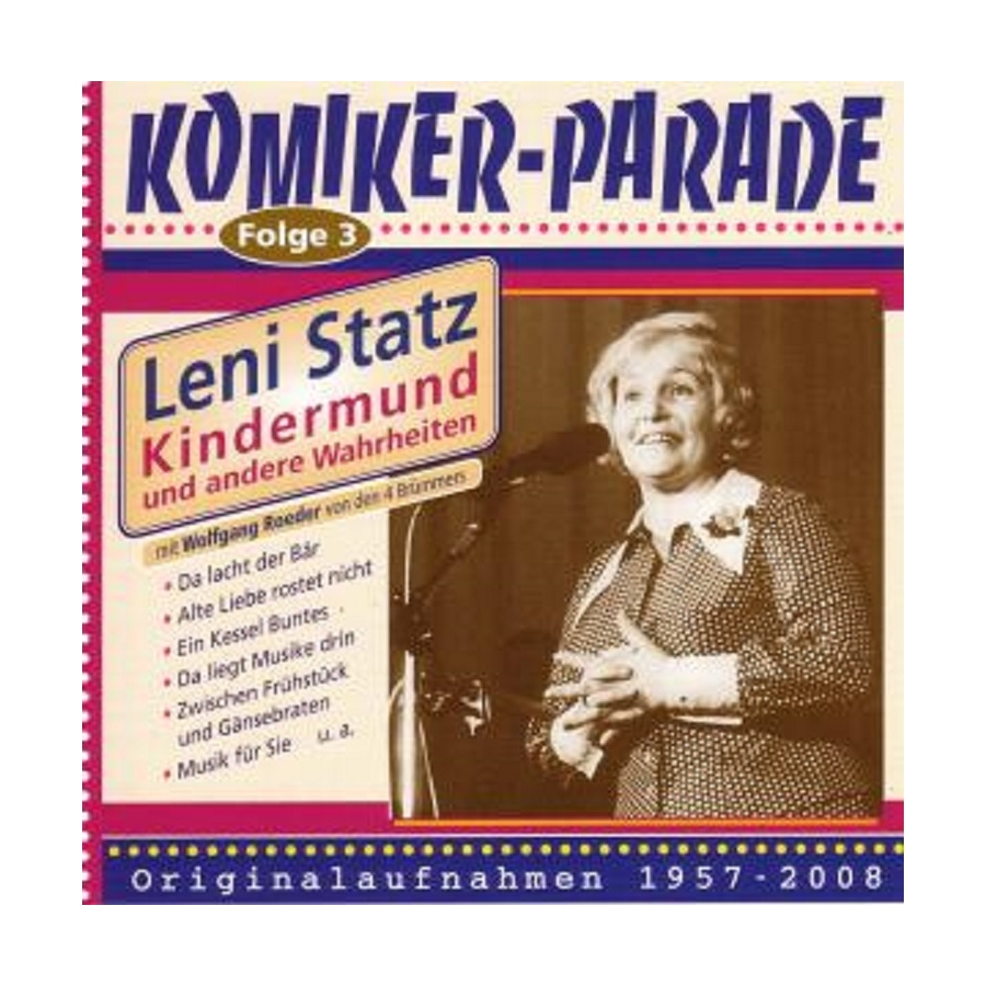 Komiker-Parade - Folge 3 - Leni Stanz - Kindermund